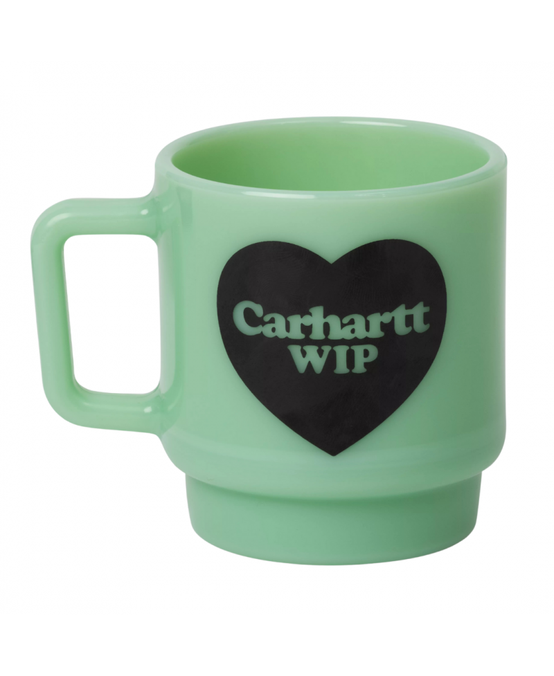 Carhartt Heart Glass Mug